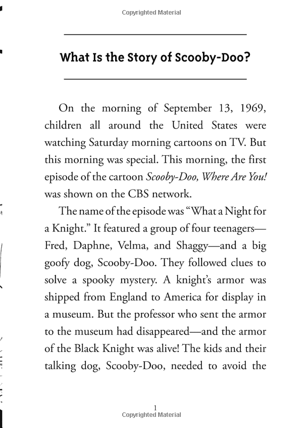 what is the story of scooby-doo?