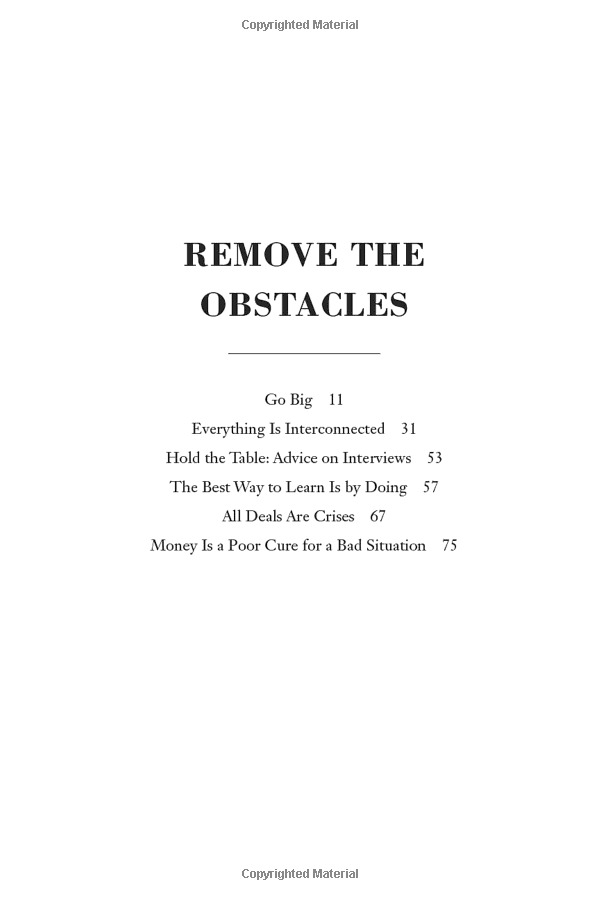 what it takes: lessons in the pursuit of excellence