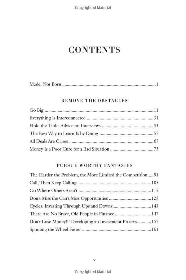 what it takes: lessons in the pursuit of excellence