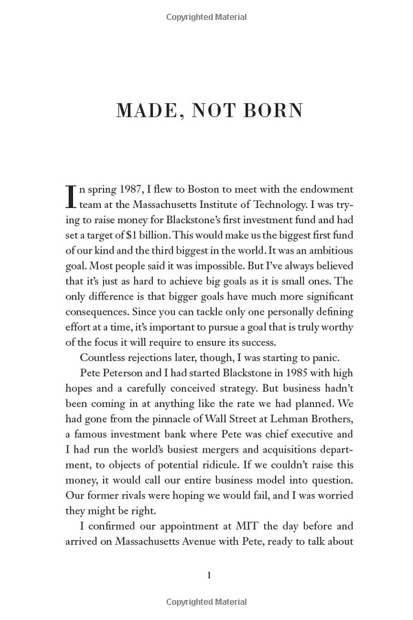 what it takes: lessons in the pursuit of excellence