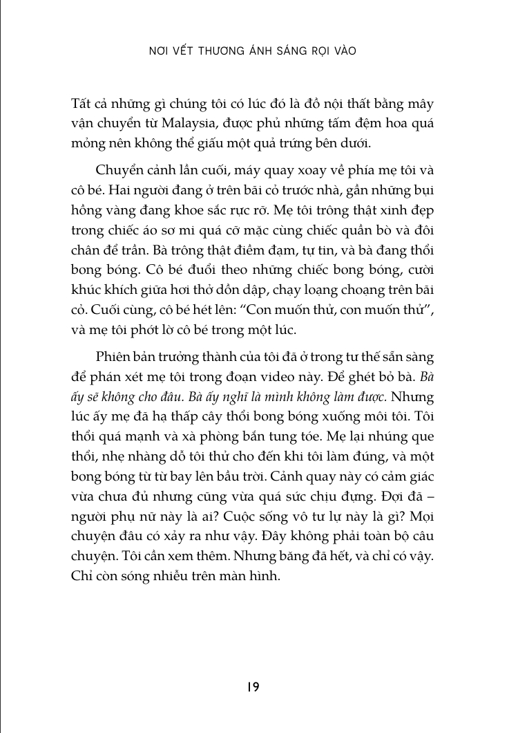 What My Bones Know - Noi Vet Thuong Anh Sang Roi Vao - Hanh Trinh Chua Lanh Sang Chan Phuc Tap