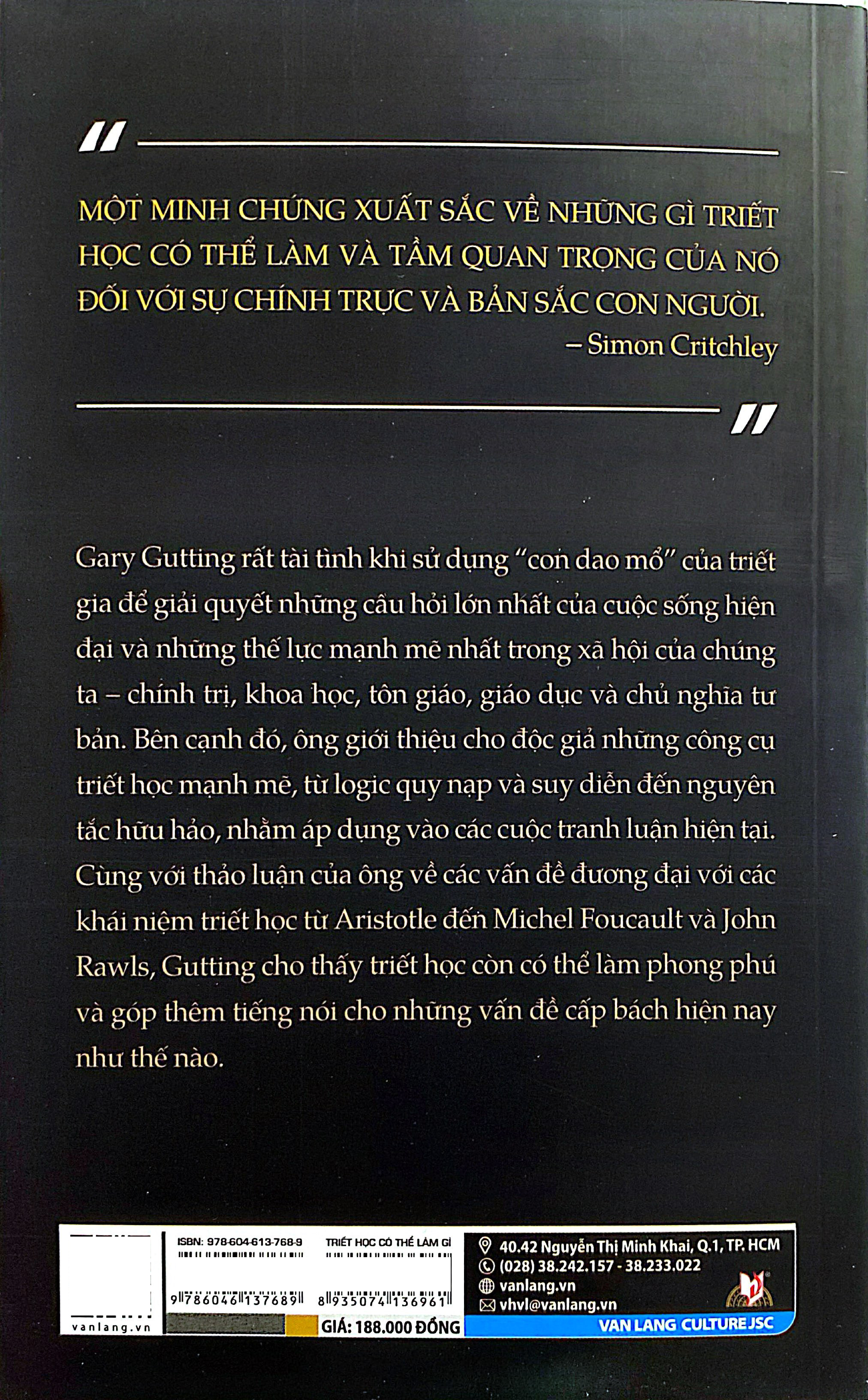 What Philosophy Can Do - Triet Hoc Co The Lam Gi