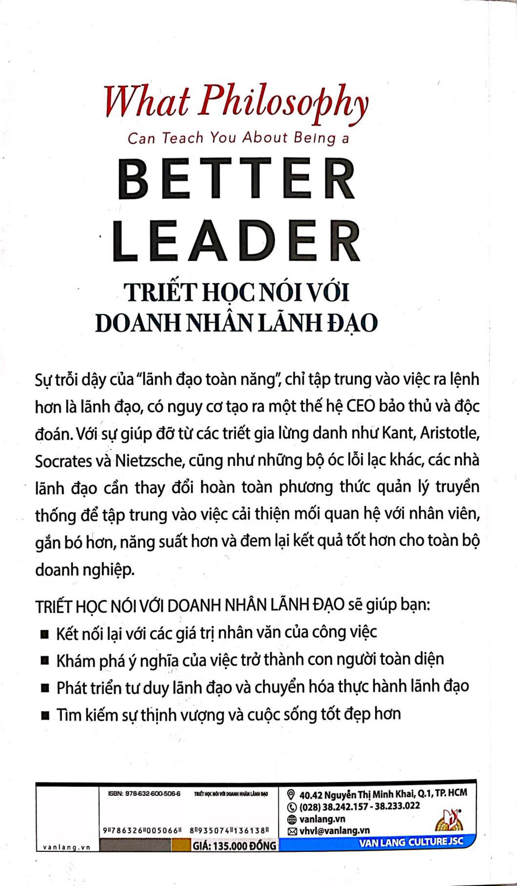 what philosophy can teach you about being a better leader - triết học nói với doanh nhân lãnh đạo
