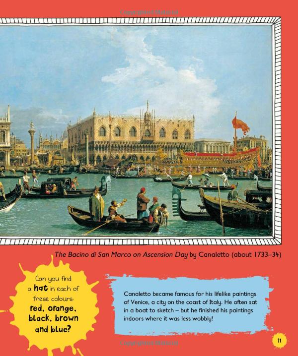 what's in the picture?: take a closer look at over 20 famous paintings