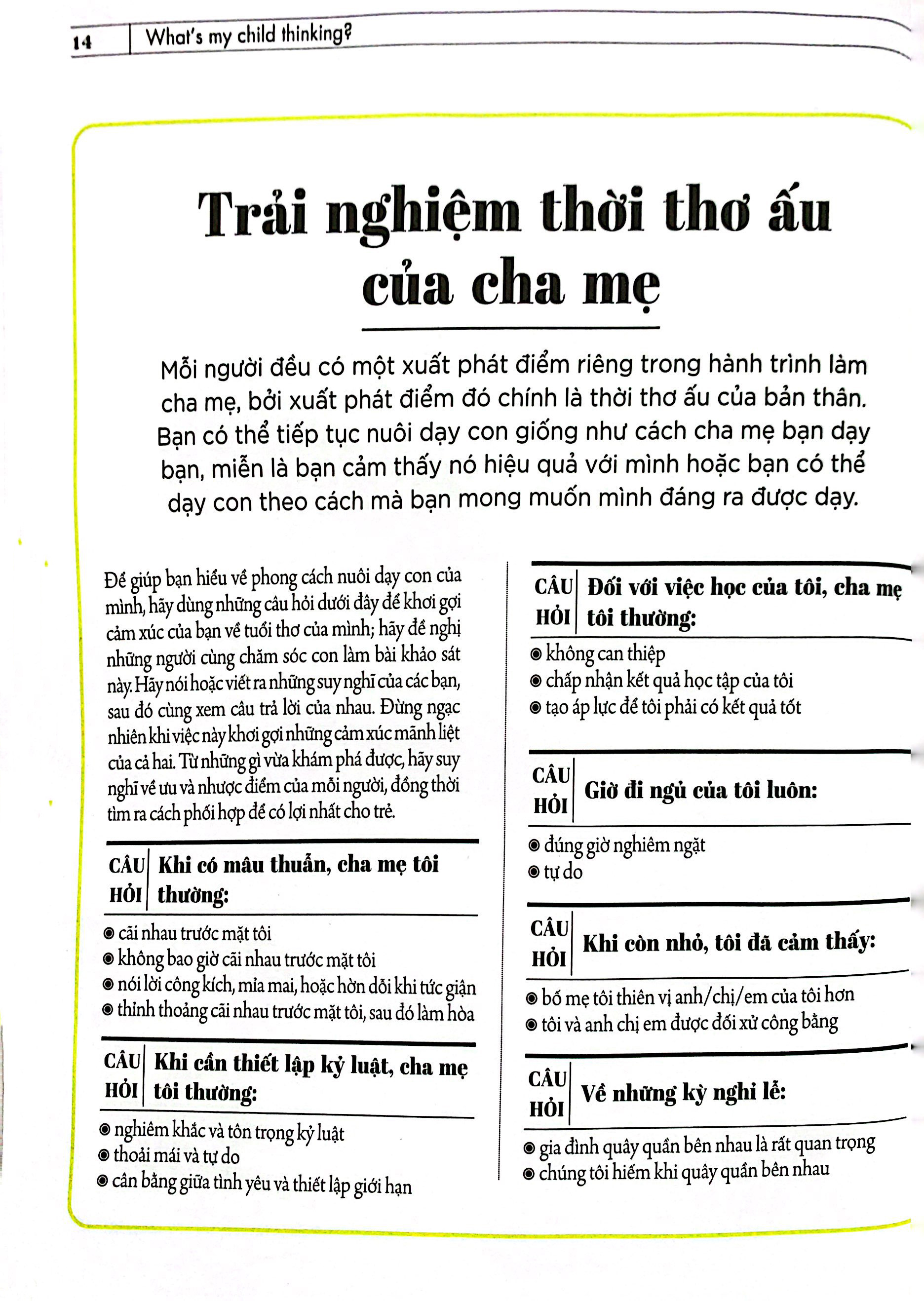 what's my child thinking? - tâm lý học trẻ em thực hành cho cha mẹ hiện đại - tuổi từ 2 đến 7