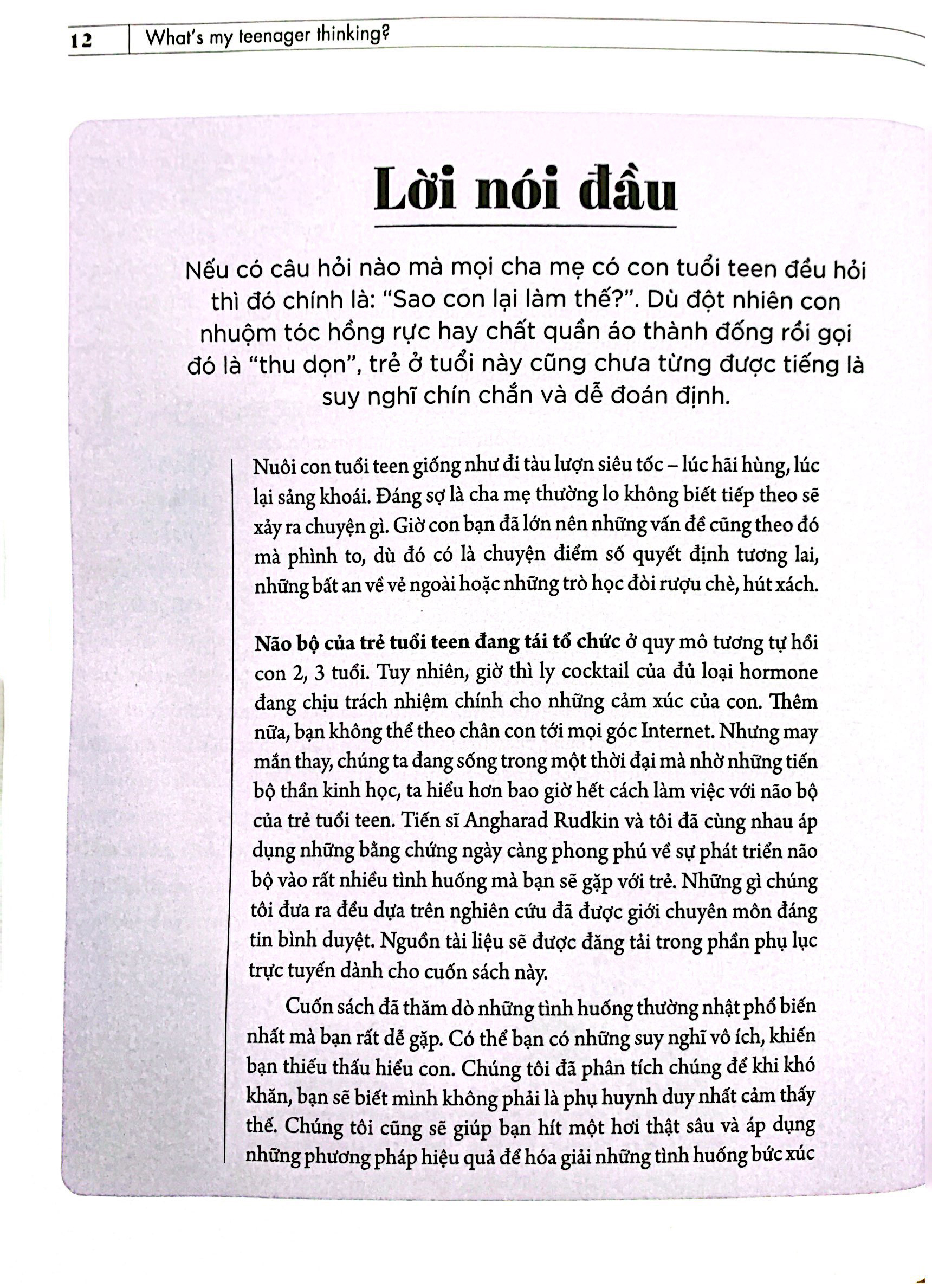 what's my teenager thinking? - tâm lý học trẻ em thực hành cho cha mẹ hiện đại - tuổi từ 13 đến 18