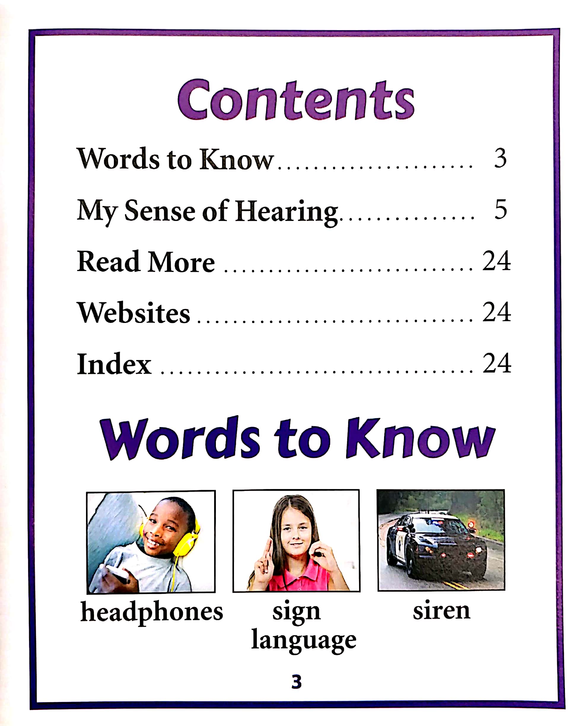 what's that i hear? (all about my senses)