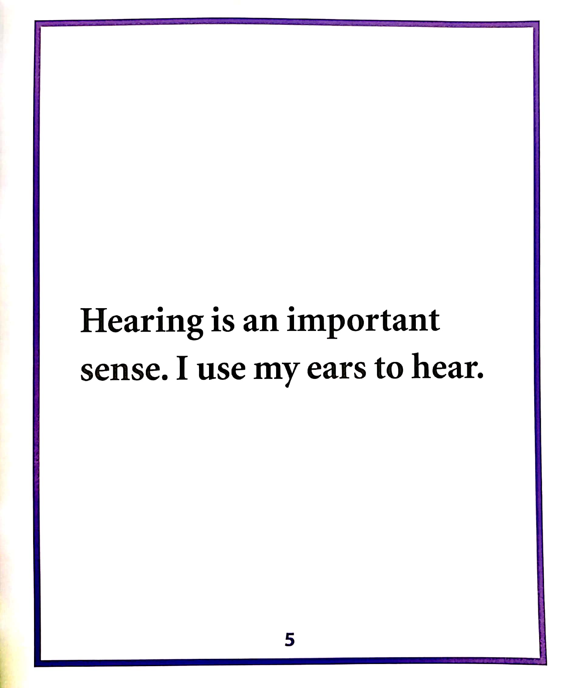 what's that i hear? (all about my senses)