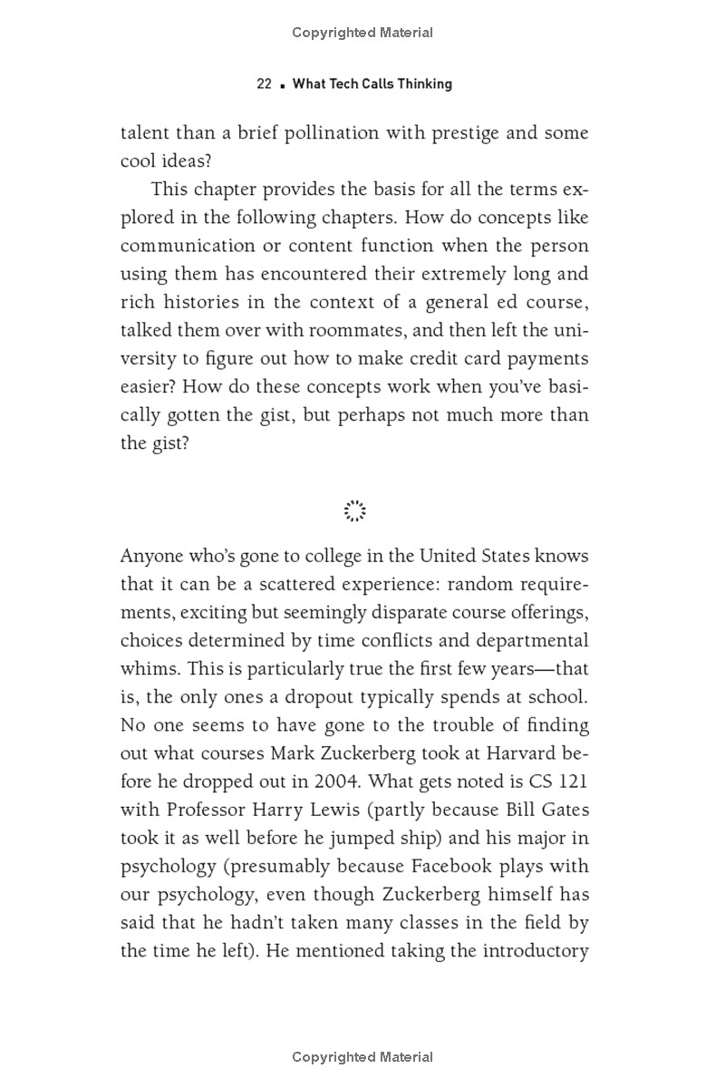 what tech calls thinking: an inquiry into the intellectual bedrock of silicon valley