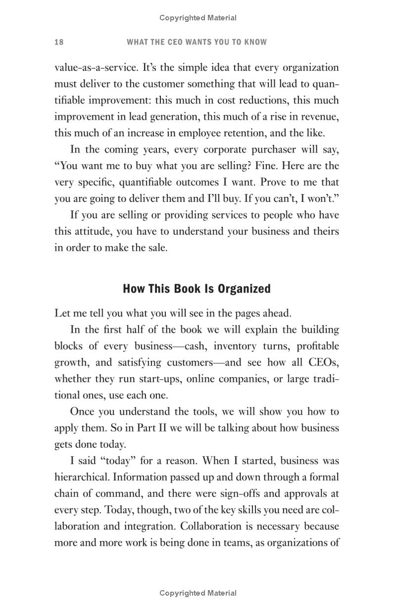 what the ceo wants you to know, expanded and updated