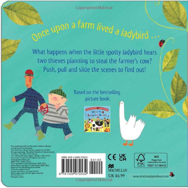 what the ladybird heard: a push, pull and slide book