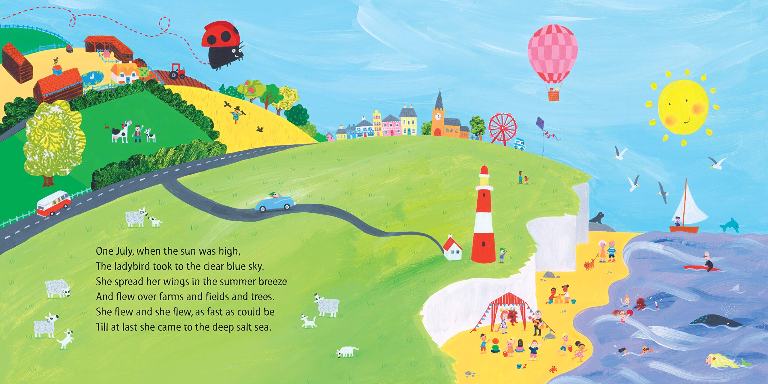 what the ladybird heard at the seaside