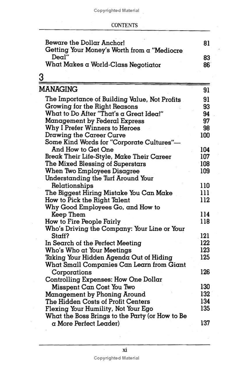 what they still don't teach you at harvard business school: selling more, managing better, and getting the job