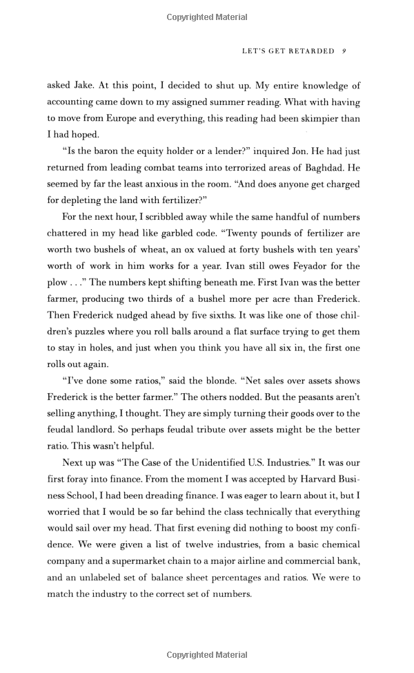 what they teach you at harvard business school: my two years inside the cauldron of capitalism