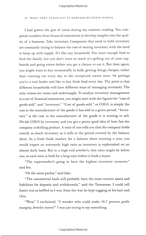 what they teach you at harvard business school: my two years inside the cauldron of capitalism