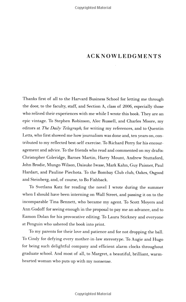 what they teach you at harvard business school: my two years inside the cauldron of capitalism