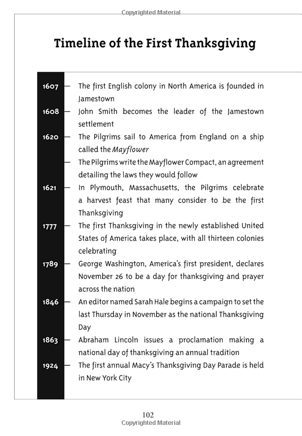 what was the first thanksgiving?