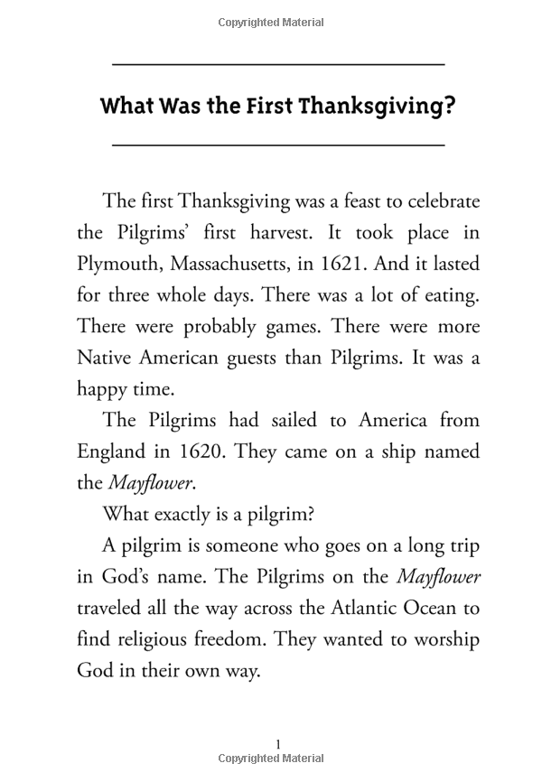 what was the first thanksgiving?