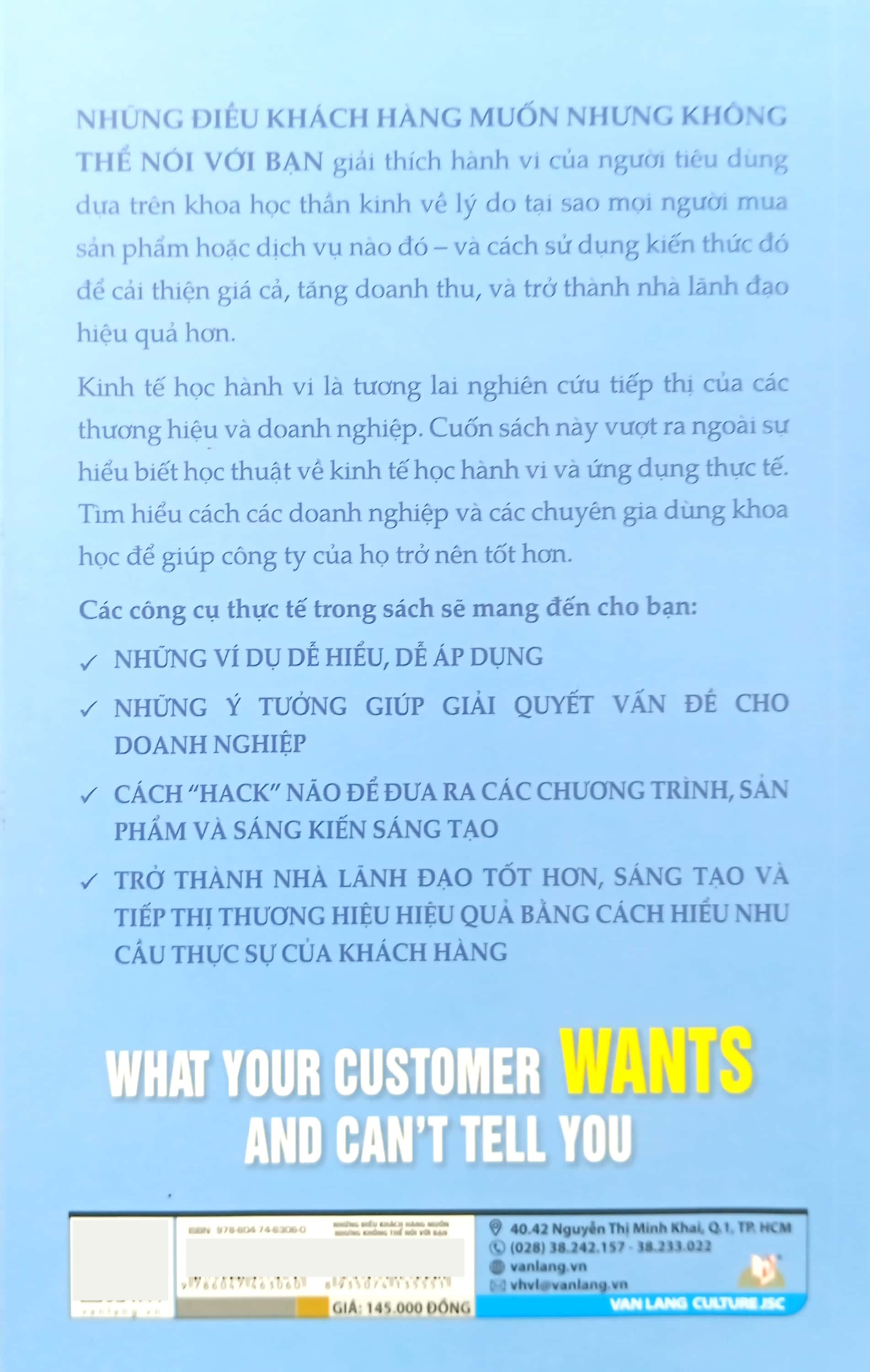 what your customer wants and can't tell you - những điều khách hàng muốn nhưng không thể nói với bạn