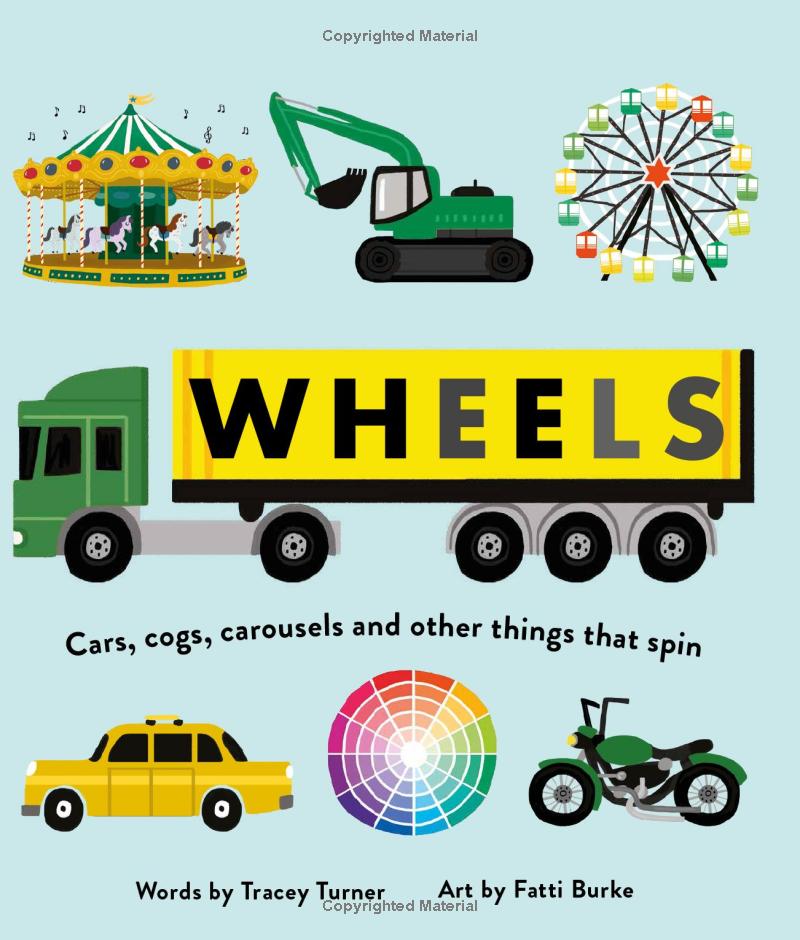 wheels: cars, cogs, carousels, and other things that spin