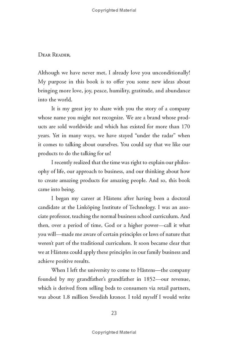 when business is love