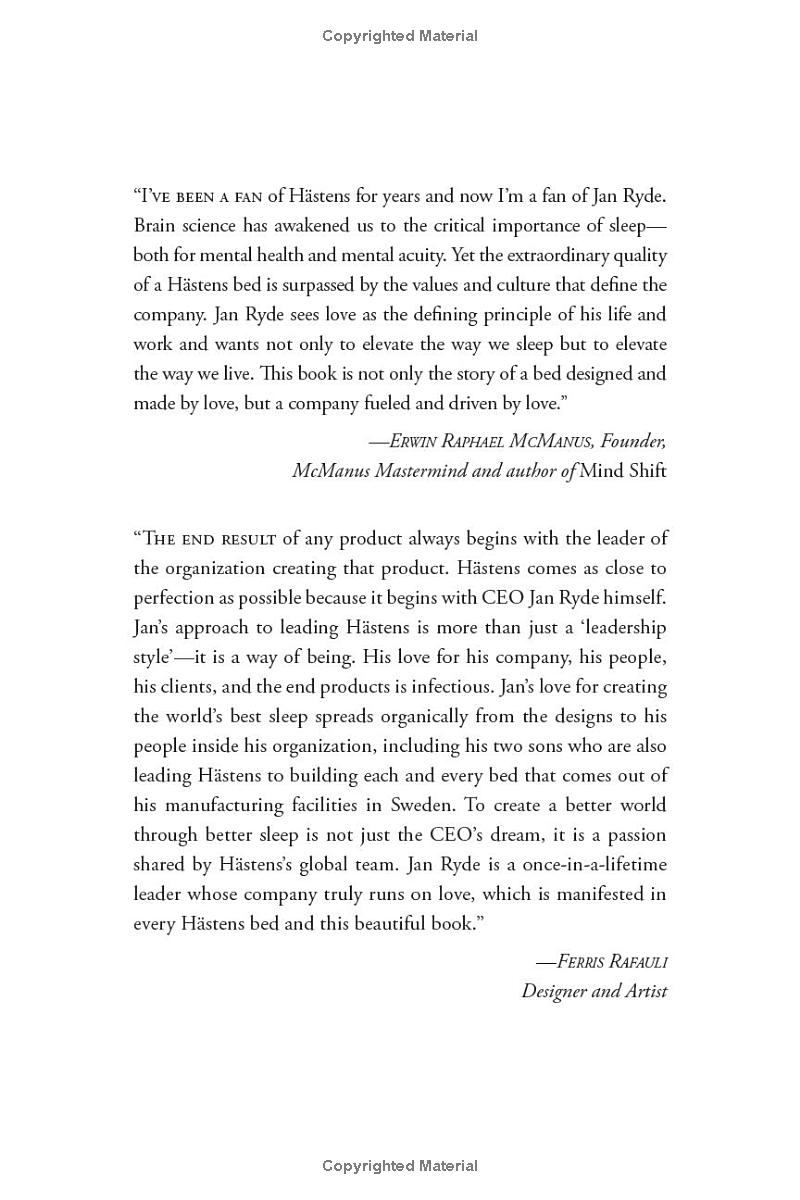 when business is love