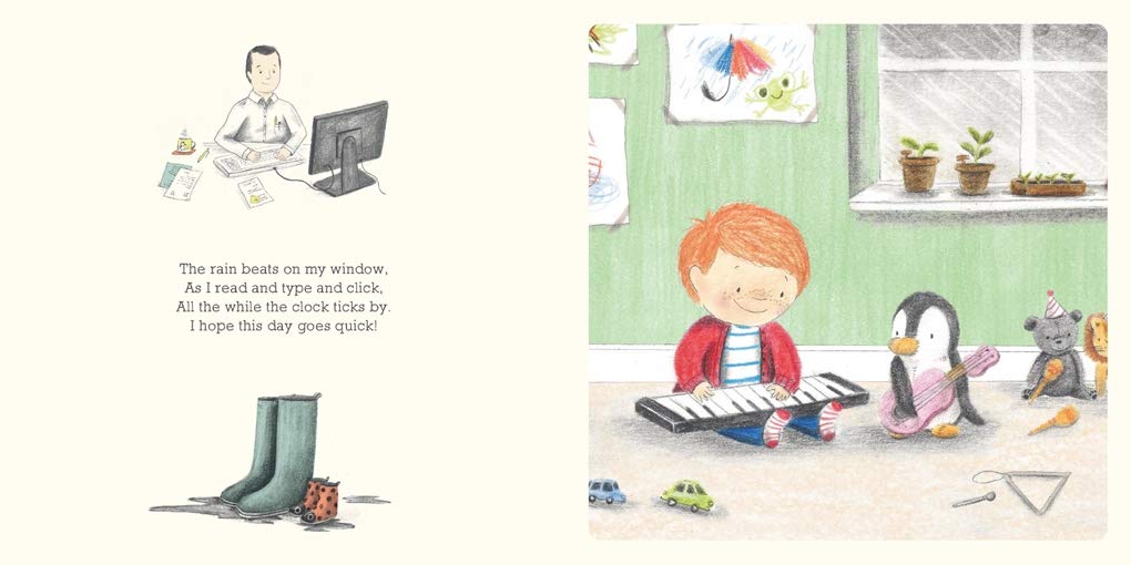 when daddy goes to work