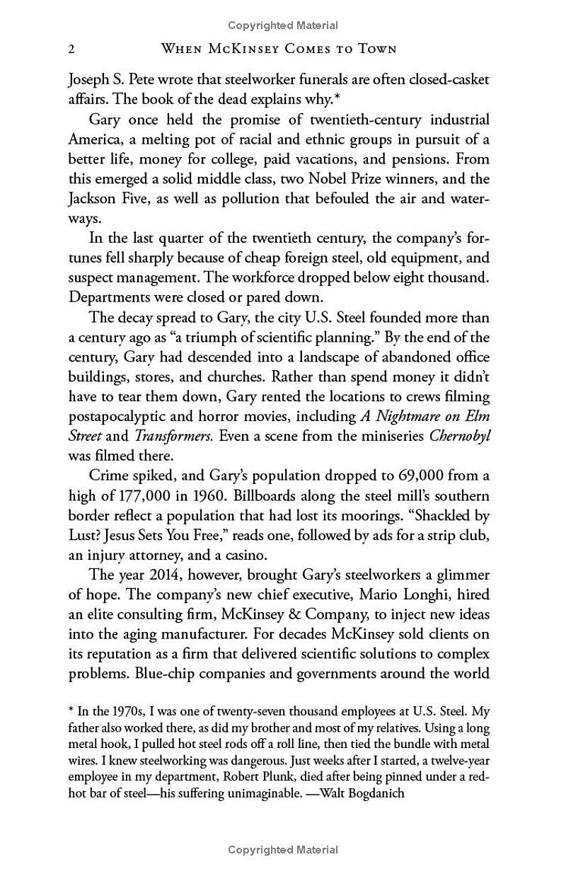 when mckinsey comes to town