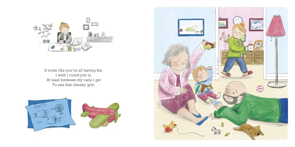 when mummy works from home