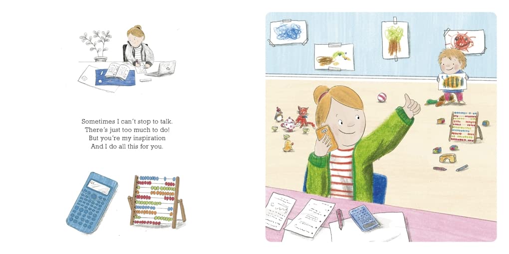 when mummy works from home