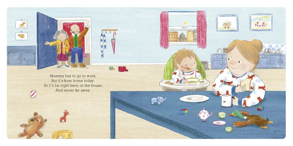 when mummy works from home