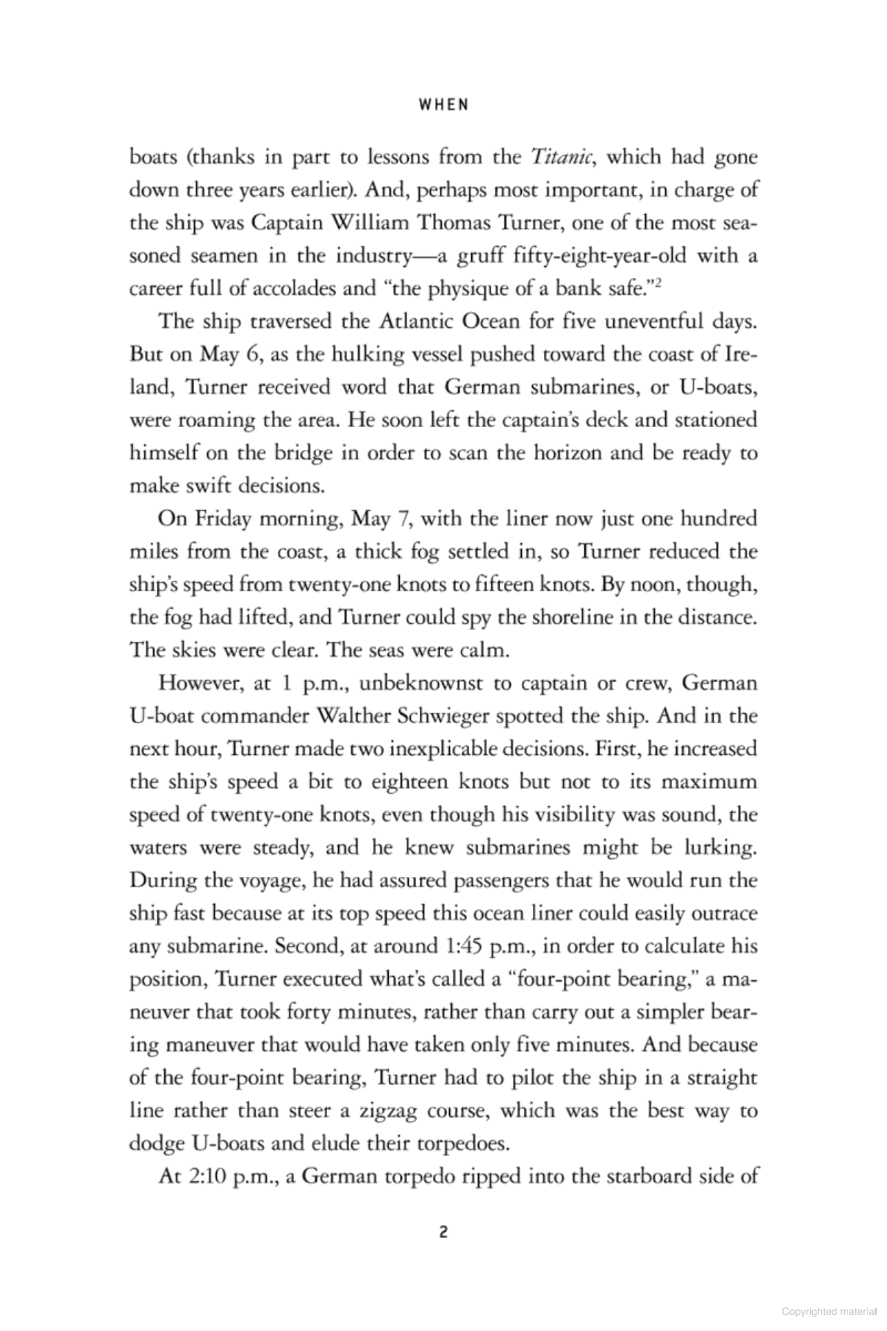 when: the scientific secrets of perfect timing