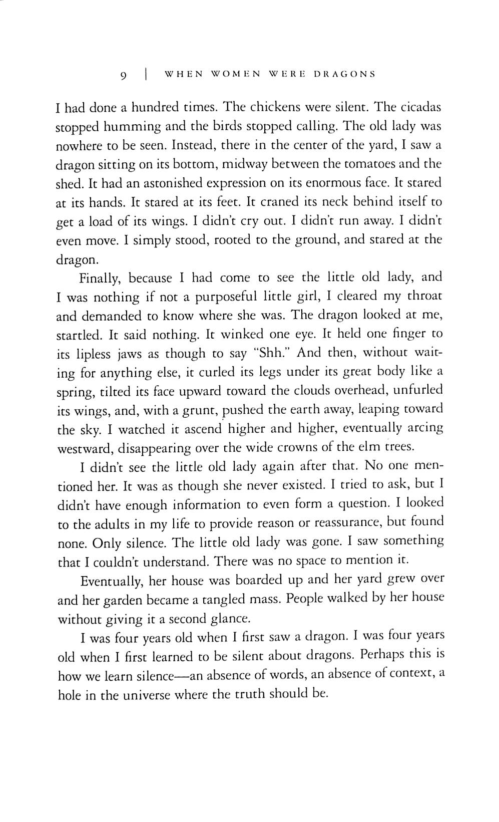 when women were dragons