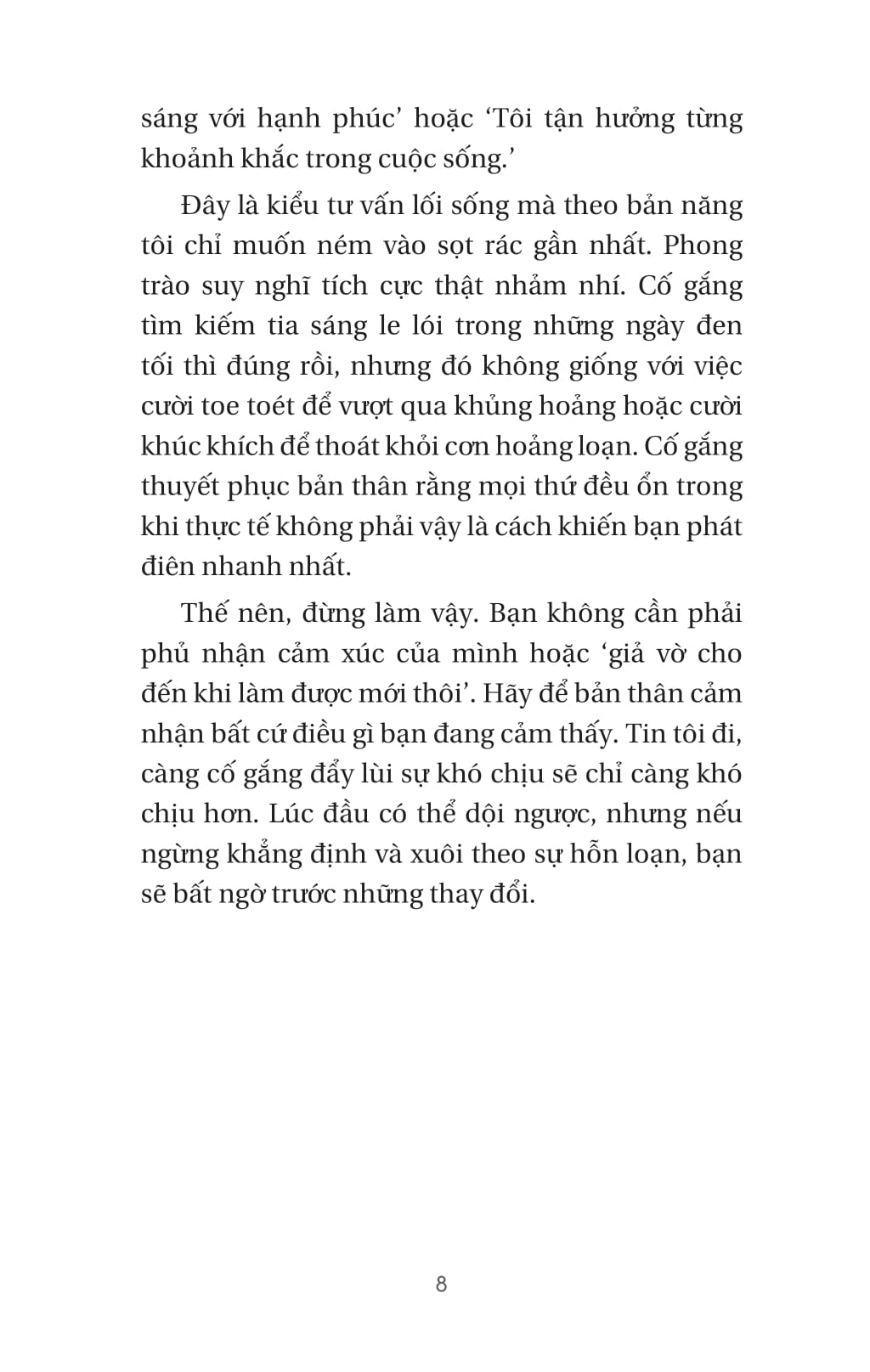 When You're Not Ok - Khong On Thi Cu Khoc - Cam Nang Vuot Qua Ngay Bao Giong