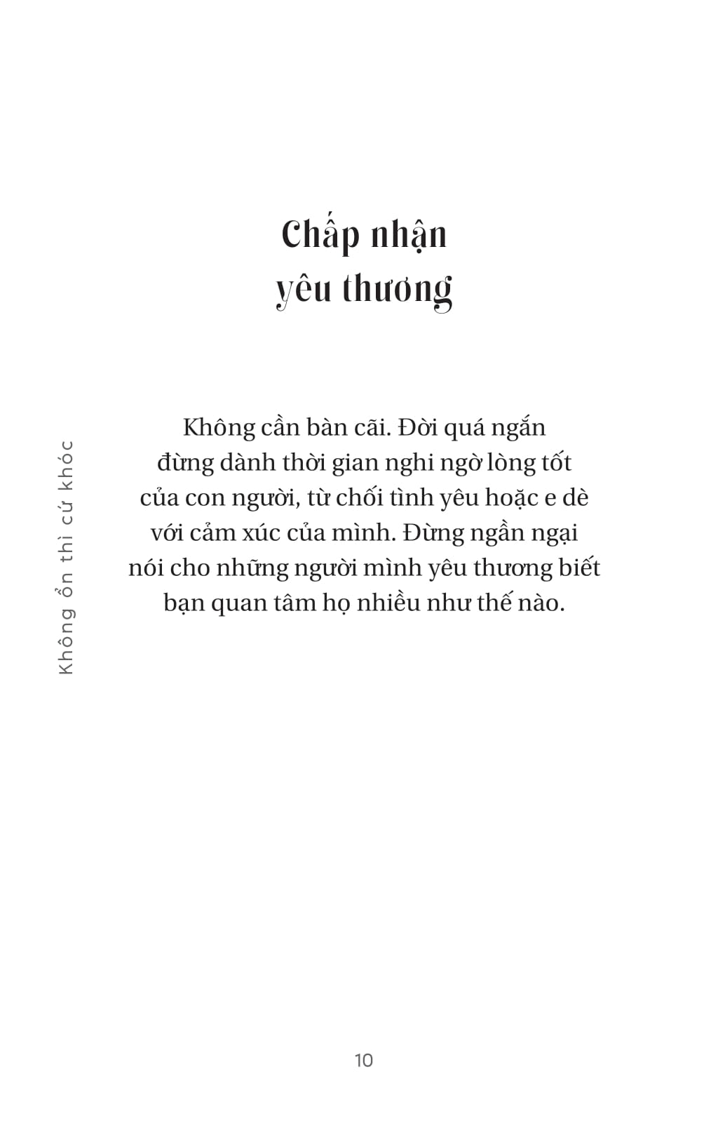 When You're Not Ok - Khong On Thi Cu Khoc - Cam Nang Vuot Qua Ngay Bao Giong