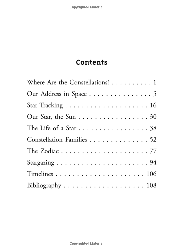 where are the constellations?