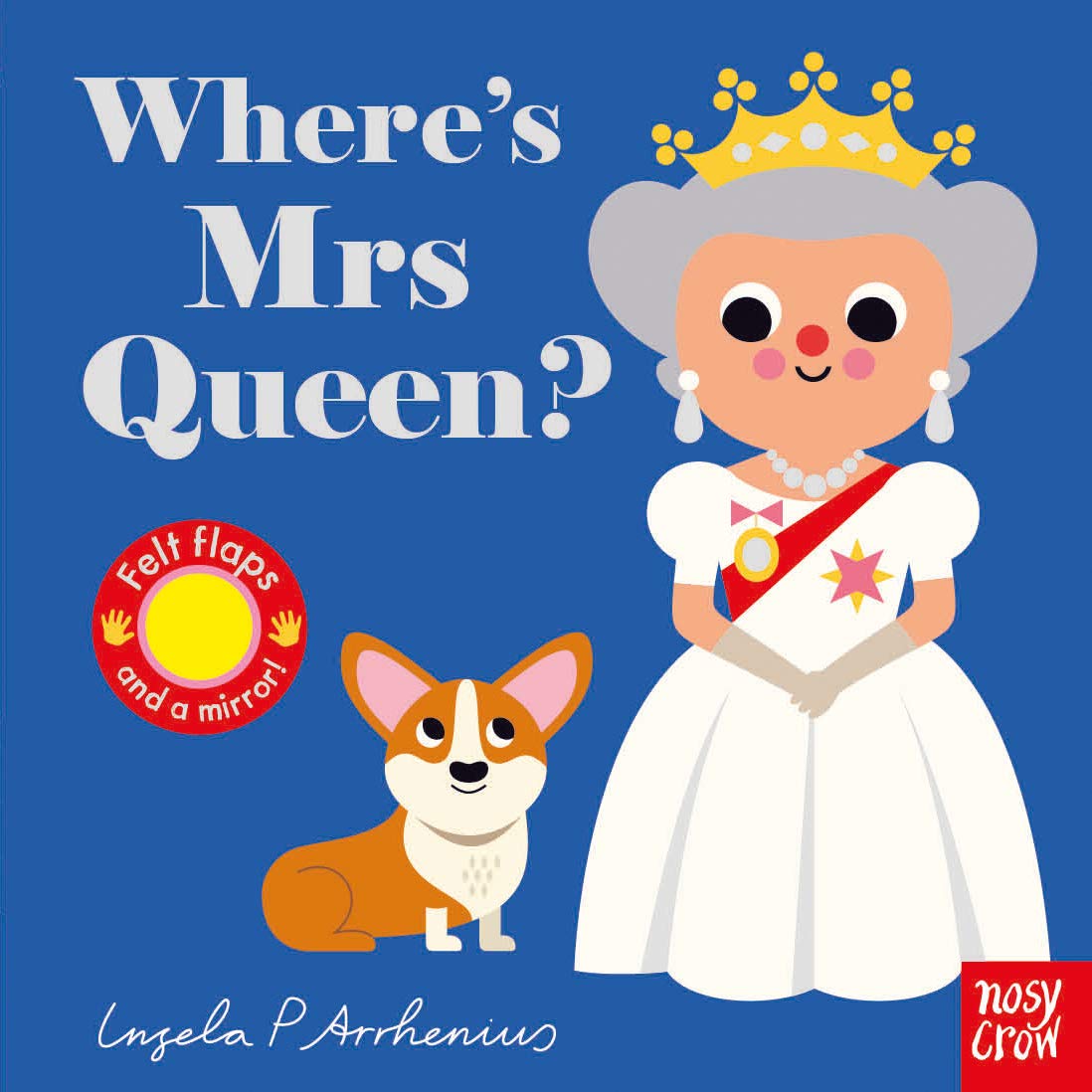 where's mrs queen? (felt flaps)
