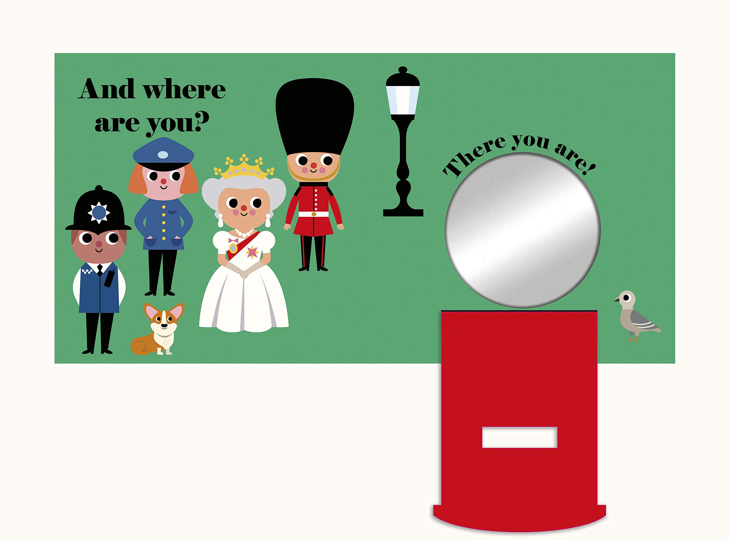 where's mrs queen? (felt flaps)