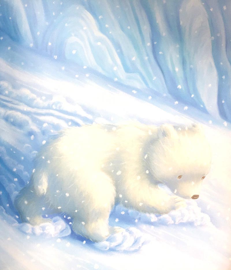 where snowflakes fall