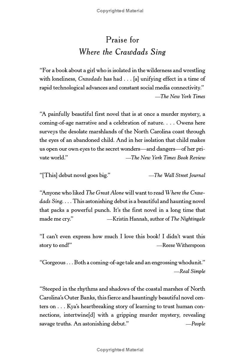 where the crawdads sing