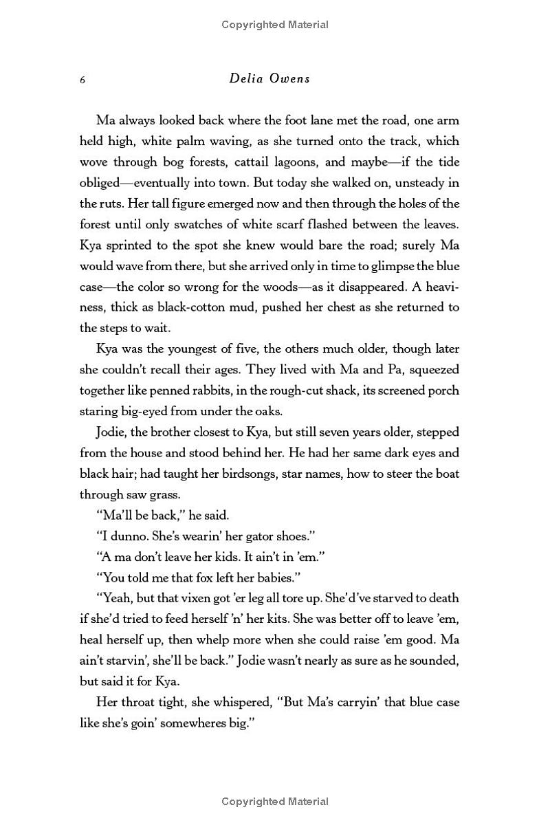 where the crawdads sing