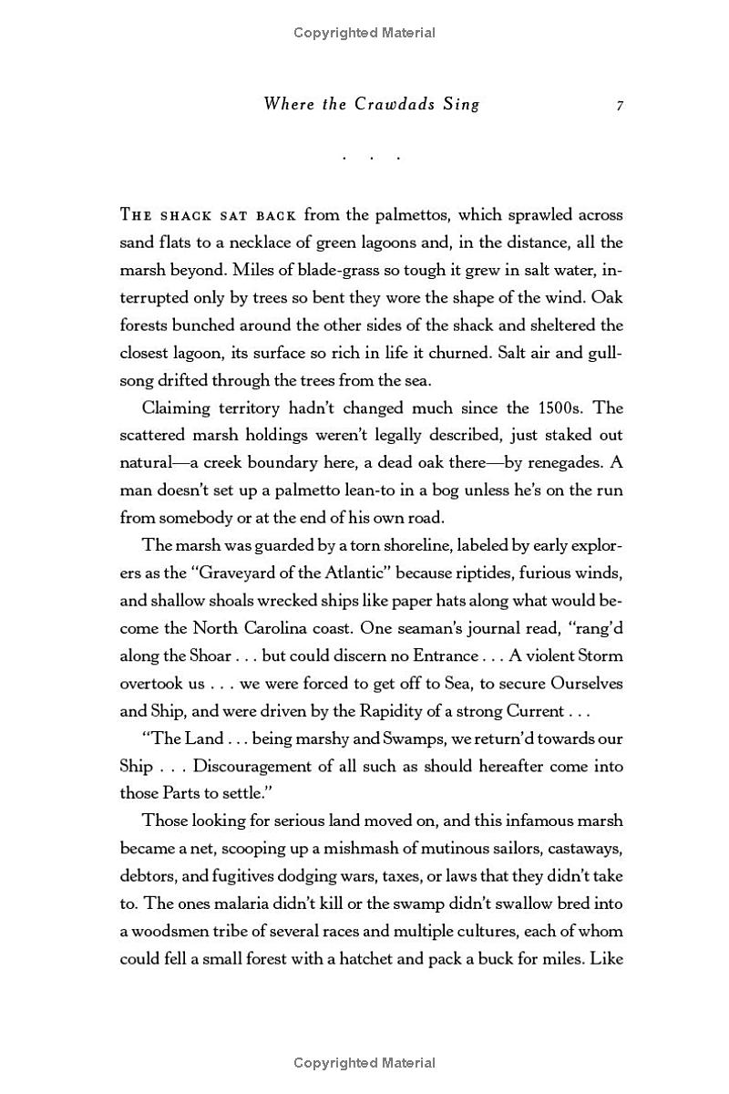 where the crawdads sing