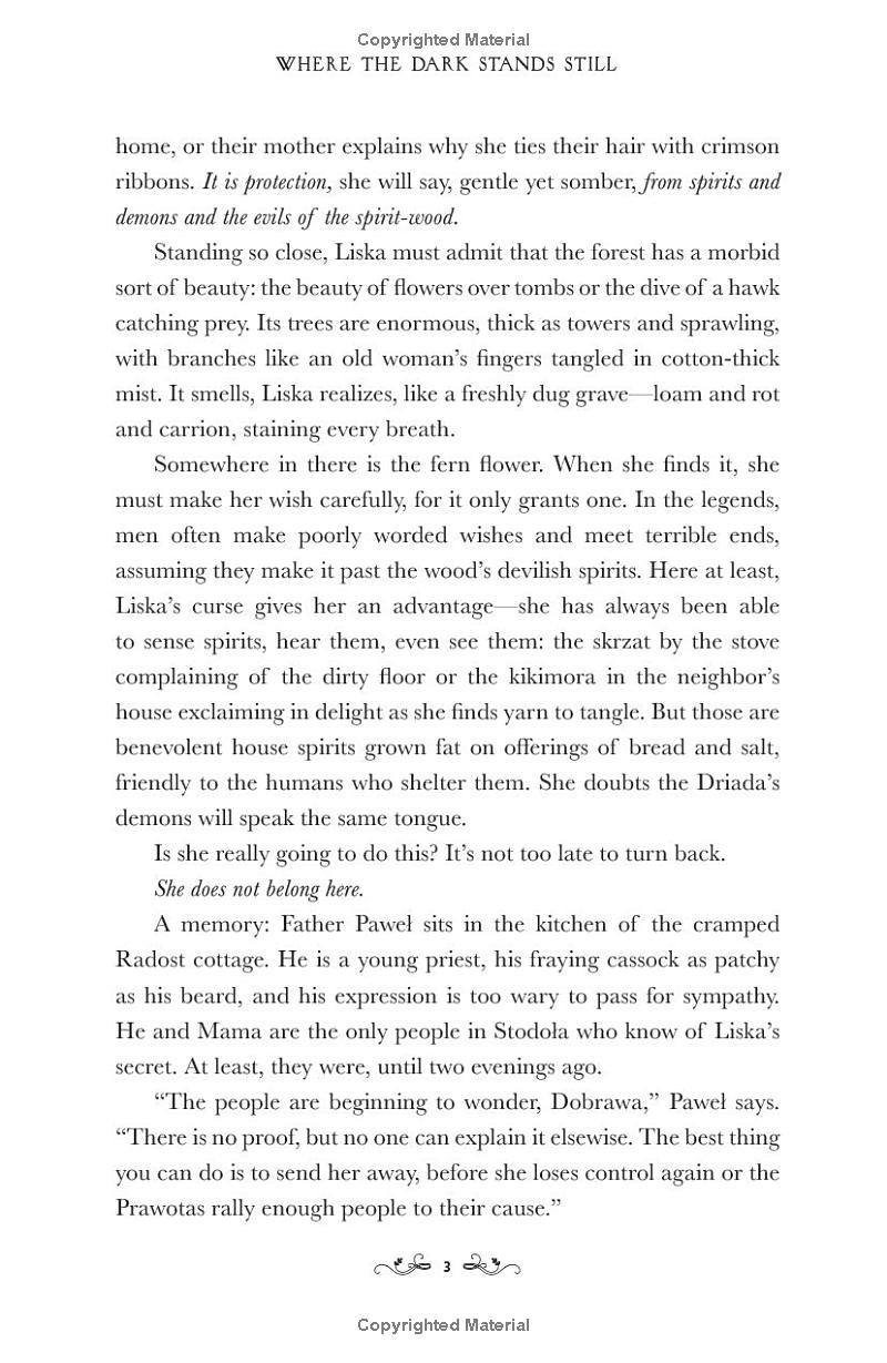 where the dark stands still