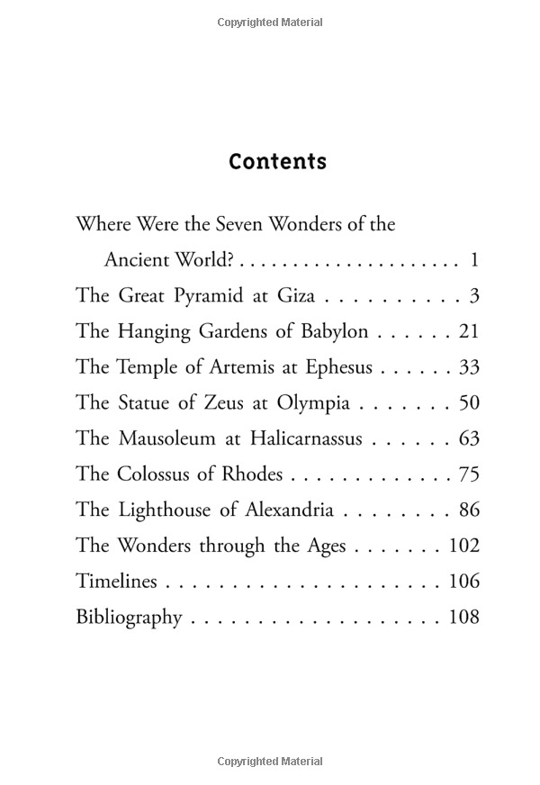 where were the seven wonders of the ancient world? (where is?)