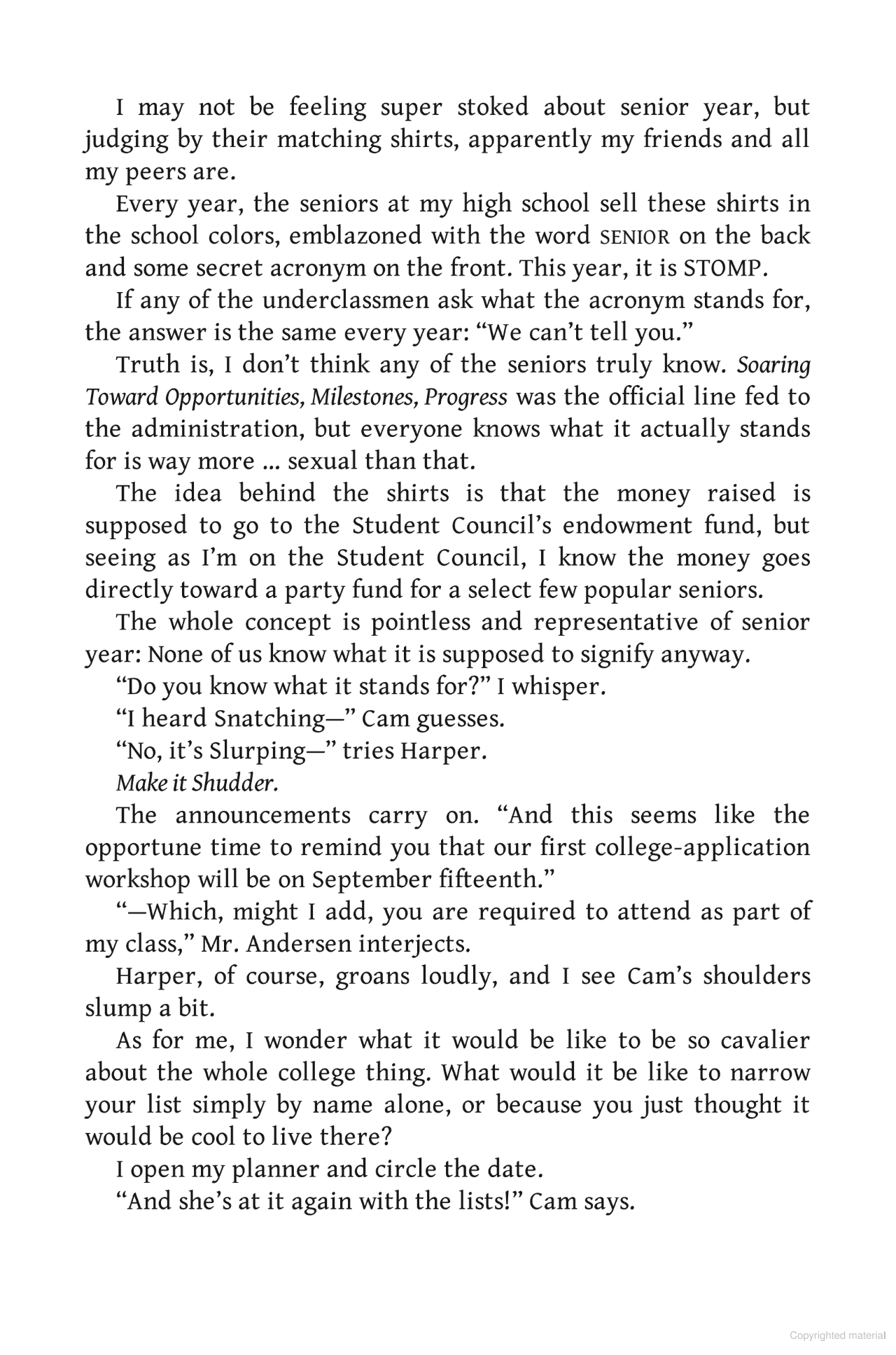 where you see yourself