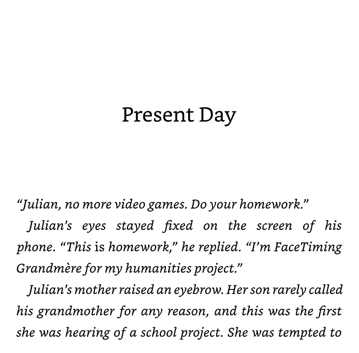 white bird - a novel