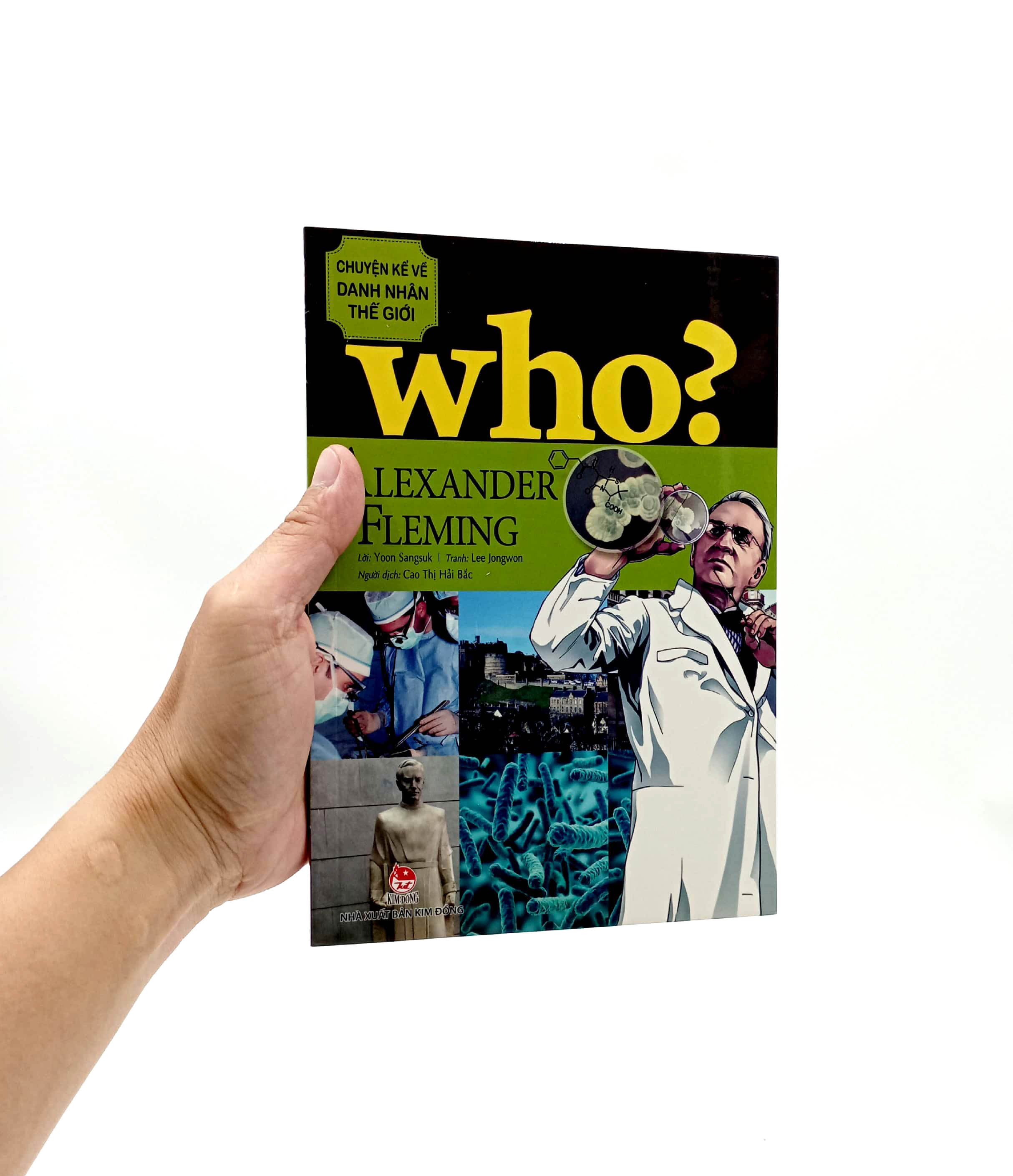 who? chuyện kể về danh nhân thế giới - alexander fleming (tái bản 2023)