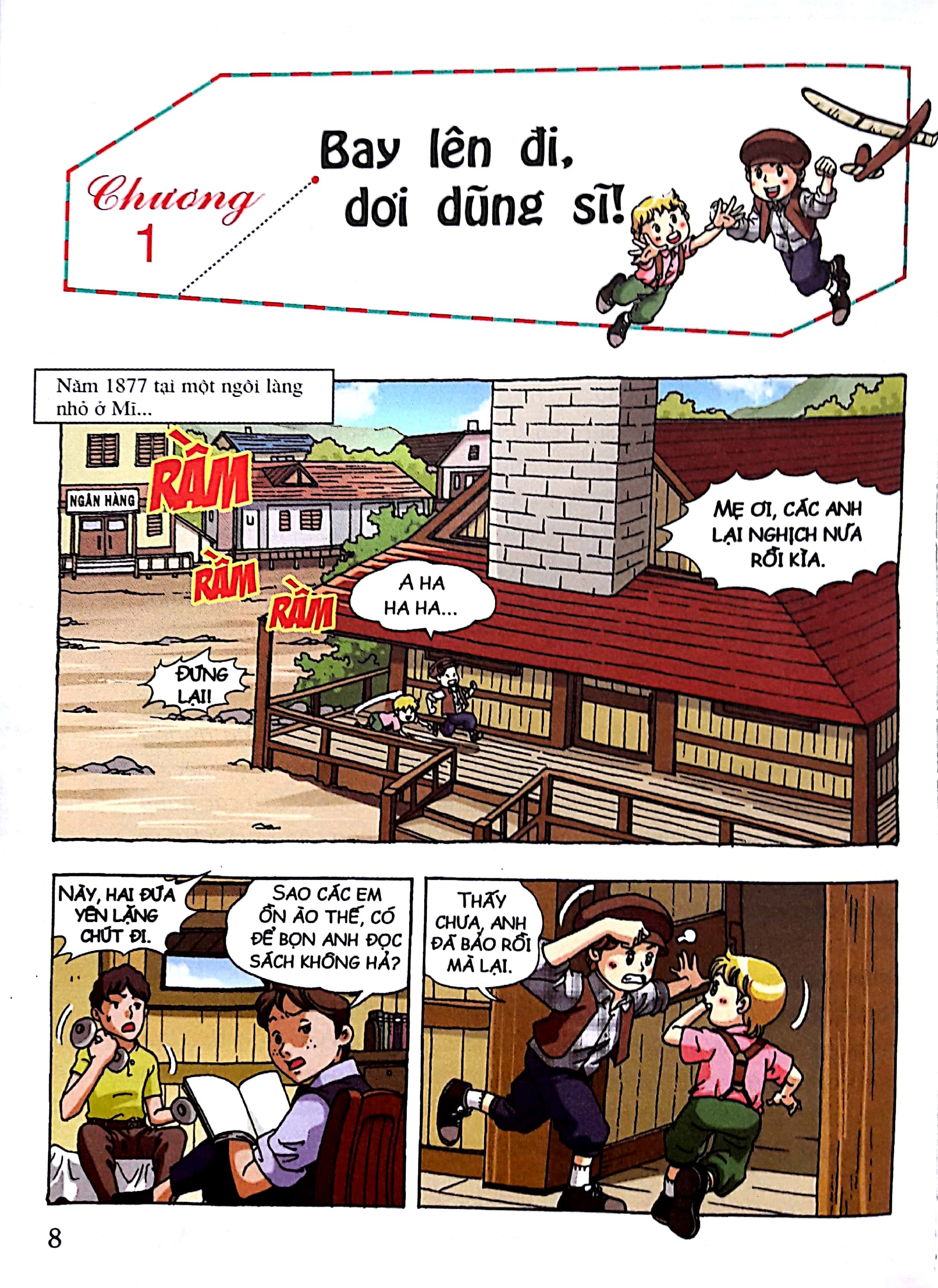 who? chuyện kể về danh nhân thế giới - anh em nhà wright (tái bản 2020)