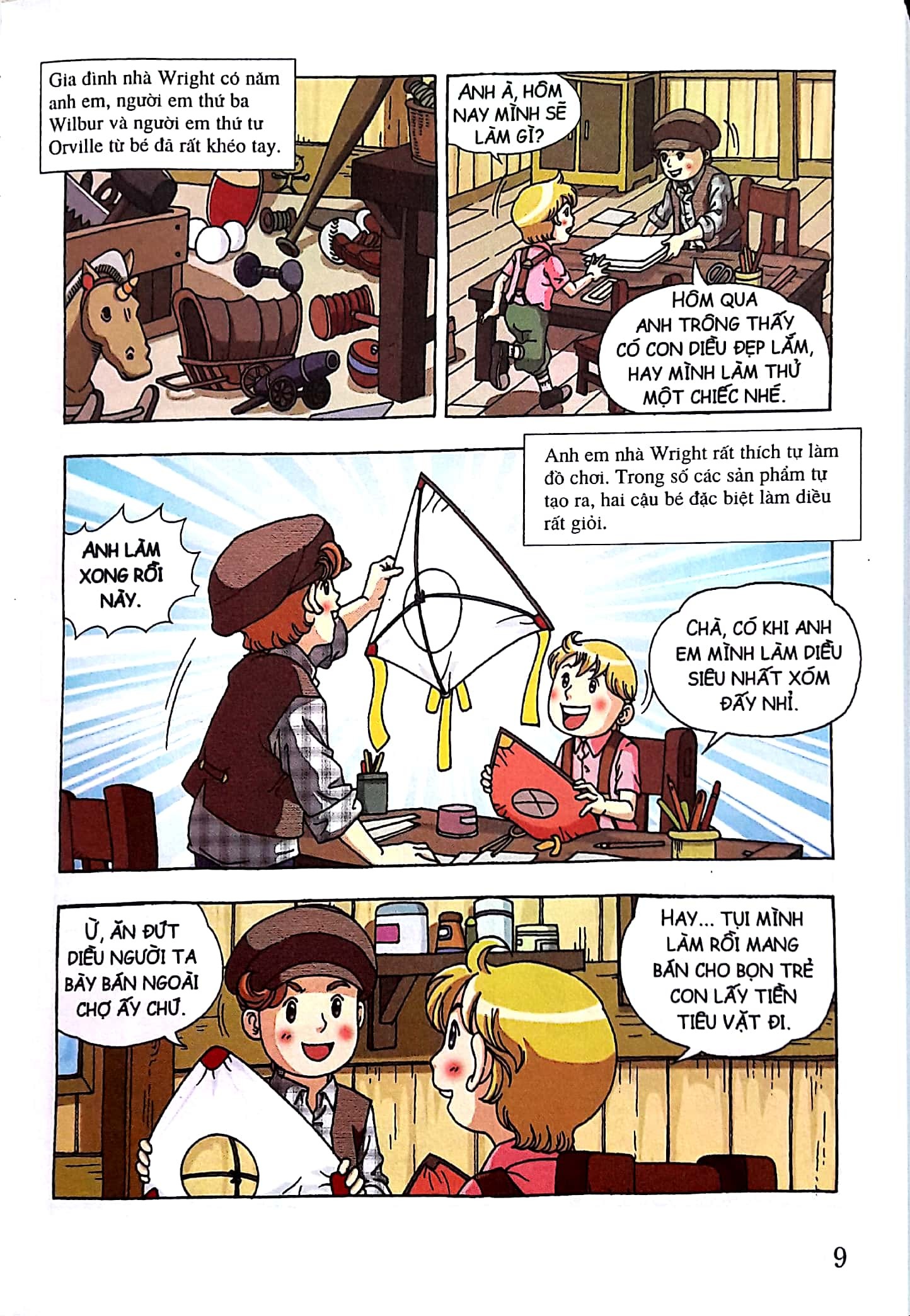 who? chuyện kể về danh nhân thế giới - anh em nhà wright (tái bản 2020)