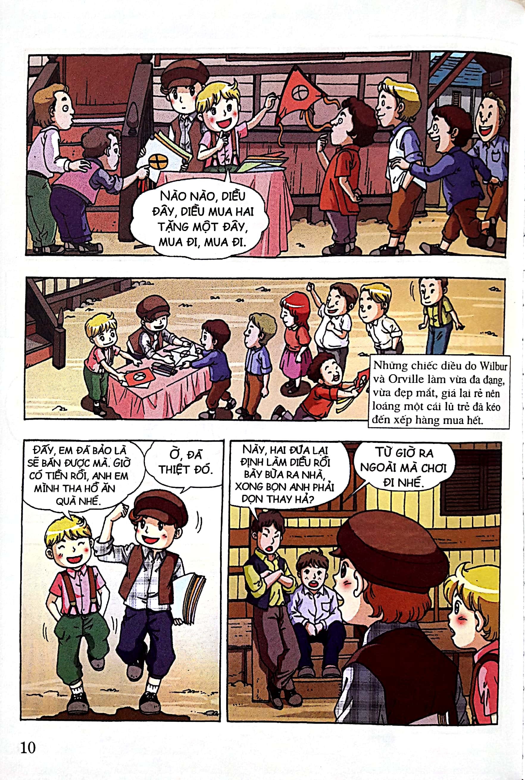 who? chuyện kể về danh nhân thế giới - anh em nhà wright (tái bản 2020)